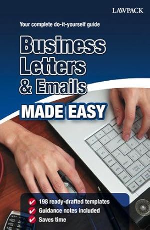 Seller image for Business Letters & Emails Made Easy for sale by WeBuyBooks