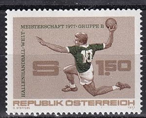 Seller image for Handball WM 1977 / Briefmarke sterreich Nr. 1542** for sale by Buchhandlung & Antiquariat Rother