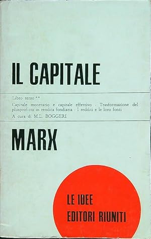 Image du vendeur pour Il capitale vol. 3, parte seconda mis en vente par Librodifaccia