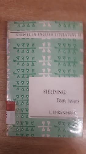 Bild des Verkufers fr Fielding: Tom Jones (Studies in English Literature 23) zum Verkauf von Cambridge Rare Books