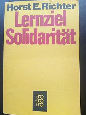 Imagen del vendedor de Lernziel Solidaritt a la venta por Versandantiquariat Jena