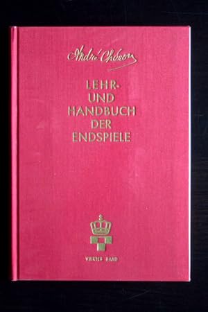 Lehr- und Handbuch der Endspiele. Schlußband 4: Berichtigungen und Ergänzungen zu Band 1 - 3. 281...