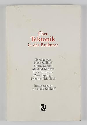 Über Tektonik in der Baukunst.
