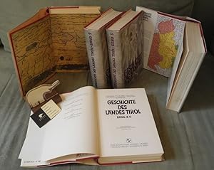 Bild des Verkufers fr Geschichte des Landes Tirol. Bd.1: Von den Anfngen bis 1490; Bd.2: Die Zeit von 1490 bis 1848; Bd.3: Die Zeit von 1848 bis 1918; Bd.4: Die Zeit von 1918 bis 1970. Tl.1: Sdtirol, Tl.2: Das Bundesland Tirol. zum Verkauf von Antiquariat Krikl