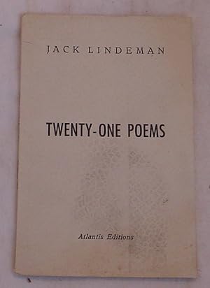 Image du vendeur pour Twenty-One Poems mis en vente par R Bryan Old Books