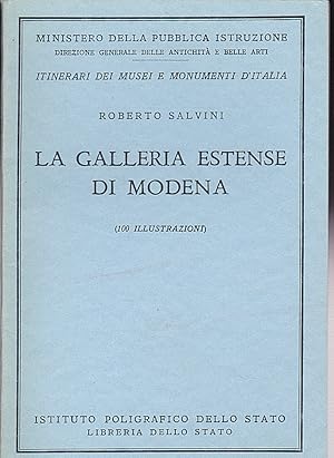 Bild des Verkufers fr La Galleria Estense di Moderna (100 Illustrazioni) zum Verkauf von Versandantiquariat Karin Dykes