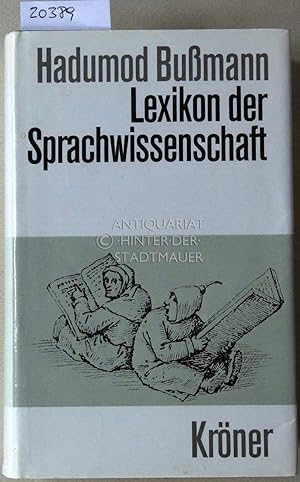 Seller image for Lexikon der Sprachwissenschaft. for sale by Antiquariat hinter der Stadtmauer