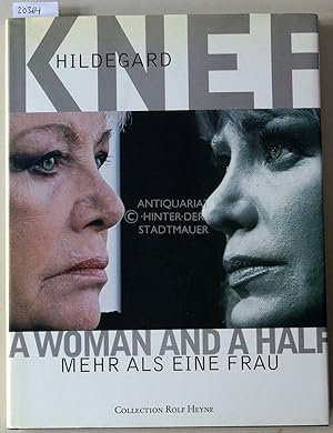 Bild des Verkufers fr Hildegard Knef: Mehr als eine Frau - A Woman And A Half. zum Verkauf von Antiquariat hinter der Stadtmauer