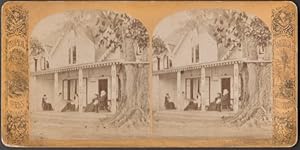 Imagen del vendedor de Stereocard View of Prof. and Mrs. H.B. Stowe and Family, Mandarin, Fla a la venta por Americana Books, ABAA