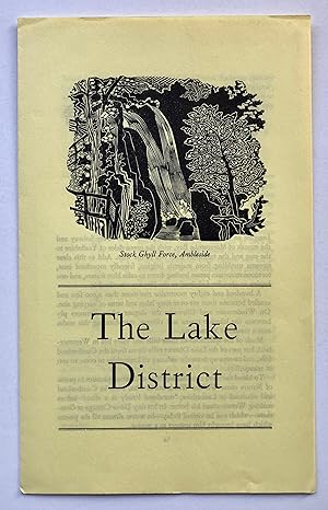 Seller image for The Lake District [promotional leaflet] for sale by George Ong Books