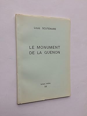 Le Monument de la Guenon [ ENVOI de l' Auteur ]