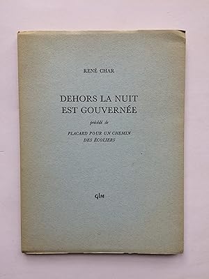 Dehors la Nuit est Gouvernée