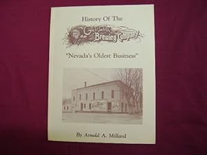 Seller image for History of the Carson Brewing Company "Nevada's Oldest Business". 19=860-1948. for sale by BookMine