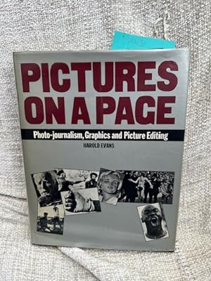 Bild des Verkufers fr Pictures on a page: photo-journalism, graphics and picture editing zum Verkauf von Anytime Books