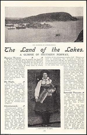 Seller image for The Land of the Lakes : a glimpse of Southern Norway. An uncommon original article from the Tourist Magazine, 1899. for sale by Cosmo Books