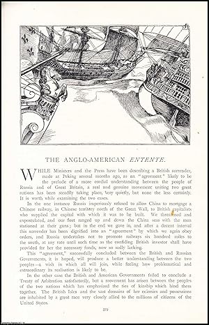 Seller image for The Anglo-American Entente : a British surrender between the people of Russia & Great Britain. An uncommon original article from the Pall Mall Magazine, 1899. for sale by Cosmo Books