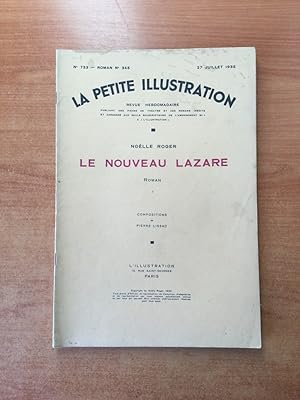 Seller image for LA PETITE ILLUSTRATION n 733 Roman n 345 : LE NOUVEAU LAZARE I for sale by KEMOLA