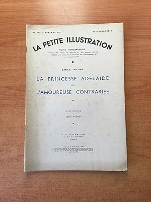 Seller image for LA PETITE ILLUSTRATION n 795 Roman n 379 : LA PRINCESSE ADELAIDE OU L'AMOUREUSE CONTRARIEE for sale by KEMOLA