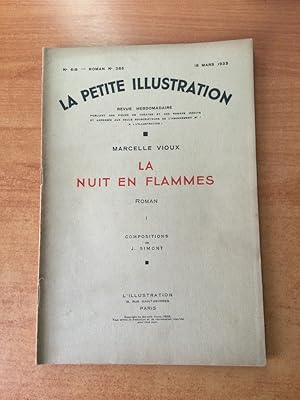 Seller image for LA PETITE ILLUSTRATION n 618 Roman n 285 : LA NUIT EN FLAMMES I for sale by KEMOLA