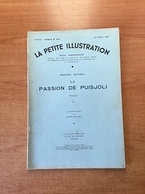 Bild des Verkufers fr LA PETITE ILLUSTRATION n 819 Roman n 390 : LA PASSION DE PUISJOLI II zum Verkauf von KEMOLA