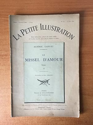 Bild des Verkufers fr LA PETITE ILLUSTRATION n 150 Roman n 54 : LE MISSEL D'AMOUR II zum Verkauf von KEMOLA