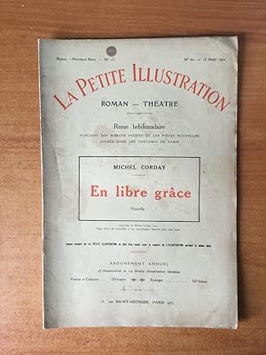 Seller image for LA PETITE ILLUSTRATION n 60 Roman n 13 : EN LIBRE GRACE for sale by KEMOLA
