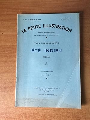 Imagen del vendedor de LA PETITE ILLUSTRATION n 591 Roman n 273 : ETE INDIEN II a la venta por KEMOLA