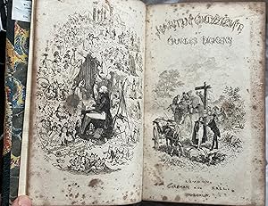 The Life and Adventures of Martin Chuzzlewit by Charles Dickens, with illustrations by Phiz.