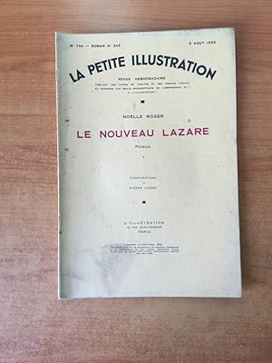 Seller image for LA PETITE ILLUSTRATION n 734 Roman n 346 : LE NOUVEAU LAZARE II for sale by KEMOLA
