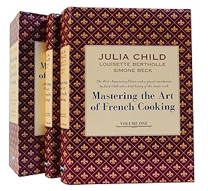 Bild des Verkufers fr MASTERING THE ART OF FRENCH COOKING BOX SET 2 VOLUME SET zum Verkauf von Rare Book Cellar