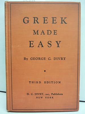 Bild des Verkufers fr Greek Made Easy zum Verkauf von Imperial Books and Collectibles