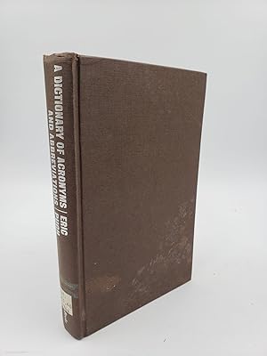 Bild des Verkufers fr Dictionary of Acronyms and Abbreviations zum Verkauf von Shadyside Books