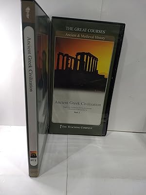 Bild des Verkufers fr The Great Courses -Ancient Greek Civilization 2 part DVD set zum Verkauf von Fleur Fine Books