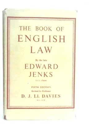 Imagen del vendedor de The Book of English Law a la venta por World of Rare Books