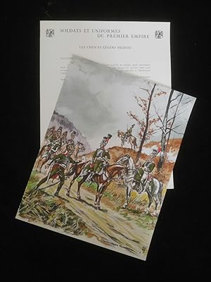 Seller image for Les Chev au Lgers Hessois ( gravure, Druckgrafik) Aus "Soldats et Uniformes du Premier Empire" for sale by ANTIQUARIAT Franke BRUDDENBOOKS