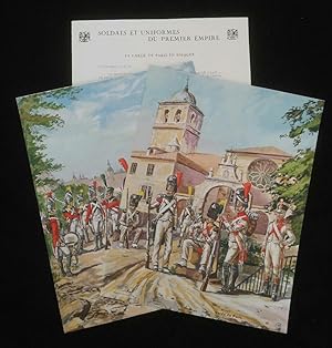Seller image for La Garde de Paris en Espagne ( gravure, Druckgrafik) Aus "Soldats et Uniformes du Premier Empire" for sale by ANTIQUARIAT Franke BRUDDENBOOKS