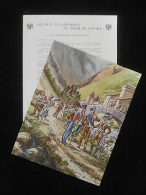 Seller image for Les Chasseurs de Montagne ( gravure, Druckgrafik) Aus "Soldats et Uniformes du Premier Empire" for sale by ANTIQUARIAT Franke BRUDDENBOOKS