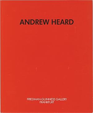 Bild des Verkufers fr Andrew Heard (First Edition) zum Verkauf von Royal Books, Inc., ABAA