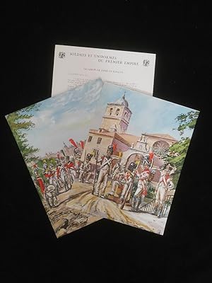 Seller image for La Garde de Paris en Espagne ( gravure, Druckgrafik) Aus "Soldats et Uniformes du Premier Empire" for sale by ANTIQUARIAT Franke BRUDDENBOOKS