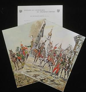 Seller image for Les Hussards Badois ( gravure, Druckgrafik) Aus "Soldats et Uniformes du Premier Empire" for sale by ANTIQUARIAT Franke BRUDDENBOOKS