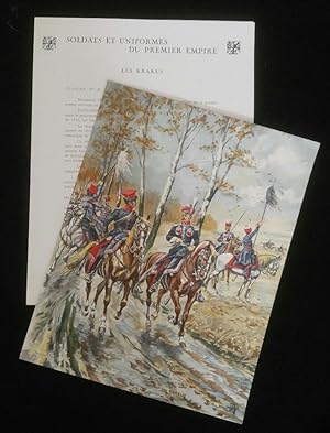 Les Krakus ( gravure, Druckgrafik) Aus "Soldats et Uniformes du Premier Empire"