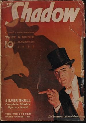 Seller image for THE SHADOW: January, Jan. 1, 1939 ("Silver Skull") for sale by Books from the Crypt