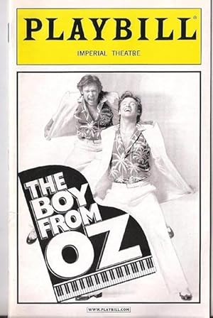 Boy from Oz, the (playbill with Hugh Jackman)