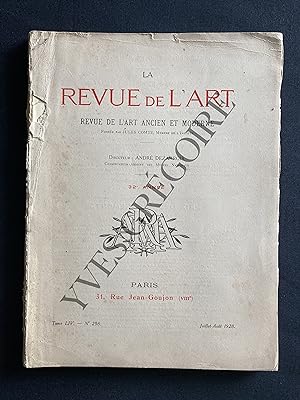 LA REVUE DE L'ART-N°298-JUILLET-AOUT 1928