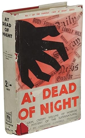 Imagen del vendedor de AT DEAD OF NIGHT (NOT AT NIGHT SERIES) a la venta por John W. Knott, Jr, Bookseller, ABAA/ILAB