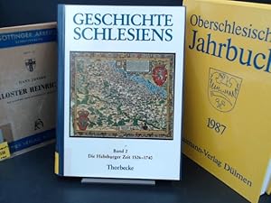 Image du vendeur pour 1 Buch und 2 Zugaben - Geschichte Schlesiens. Band 2. Die Habsburger Zeit 1526 - 1740. Zugaben: 1) Hans-Ludwig Abmeier (Hg.) u.a.: Oberschlesisches Jahrbuch. Band 3: 1987; 2) Hans Jessen. Kloster Heinrichau. Ein Beispiel der Besiedelung Schlesiens. mis en vente par Antiquariat Kelifer