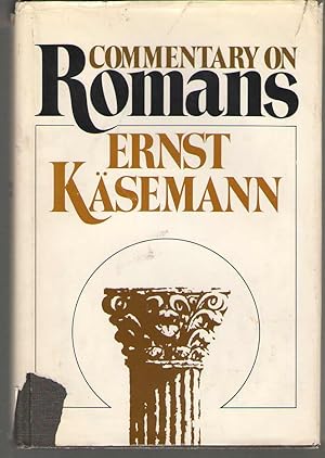 Imagen del vendedor de Commentary on Romans a la venta por Dan Glaeser Books
