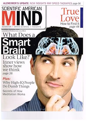 Imagen del vendedor de Scientific American Mind November/December 2009 a la venta por First Class Used Books