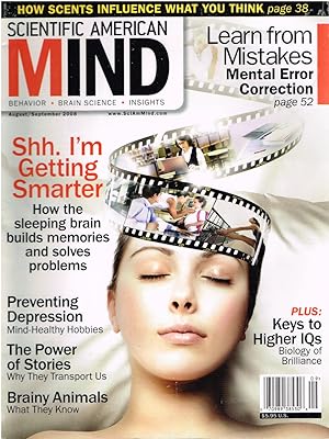 Immagine del venditore per Scientific American Mind August/September 2008 venduto da First Class Used Books