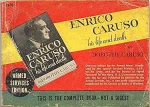 Seller image for Enrico Caruso His Life and Death for sale by Book 'Em